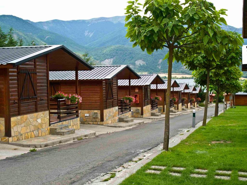 Camping Valle De Tena Sabiñánigo Cameră foto